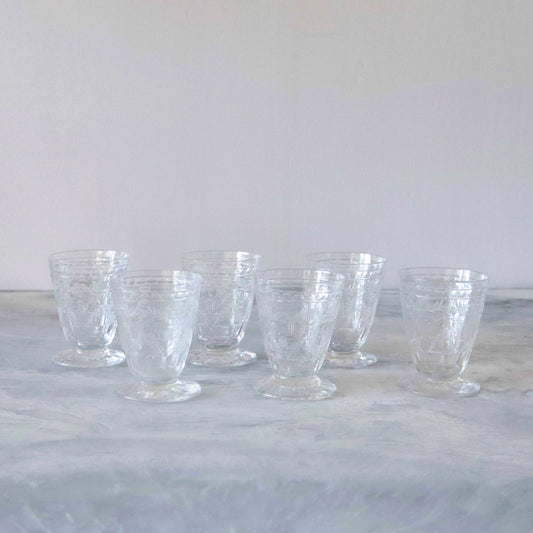 Etched Stemware