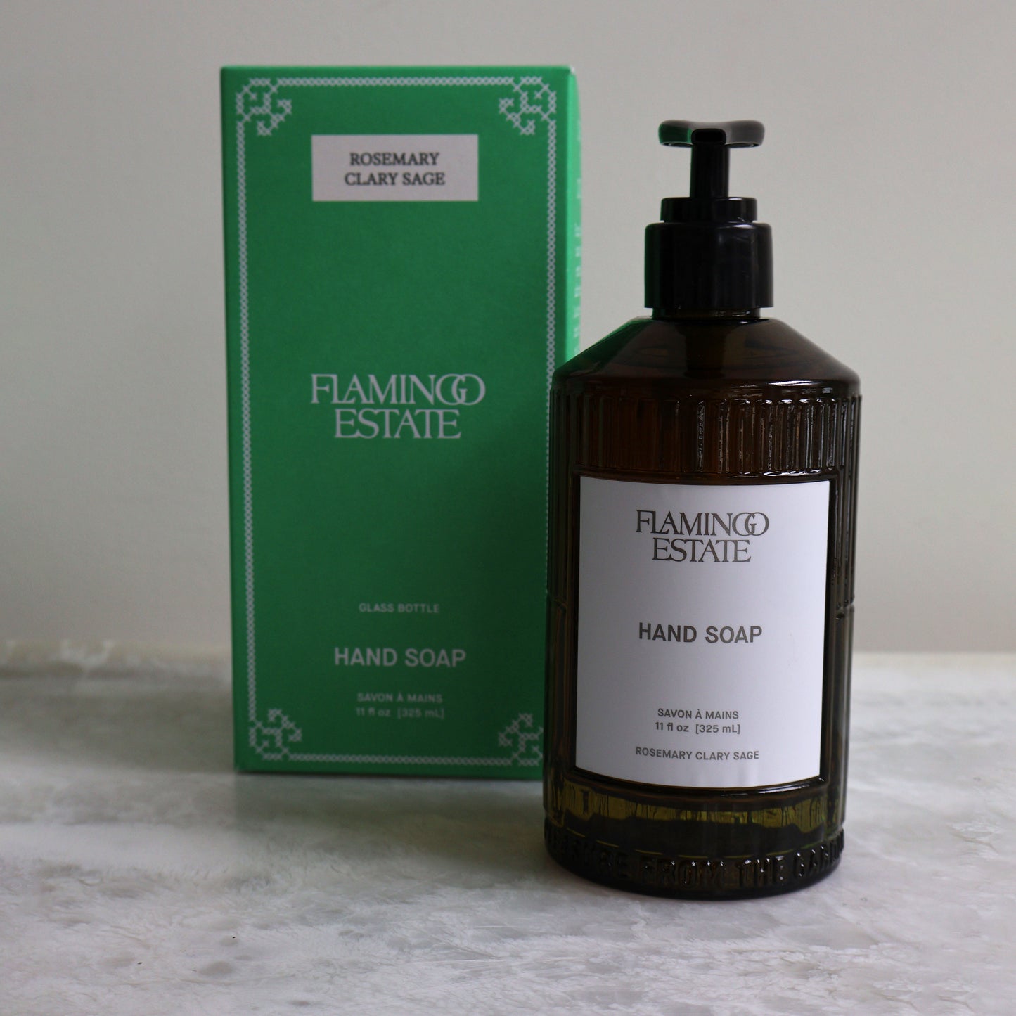 Rosemary Clary Sage Glass Hand Soap