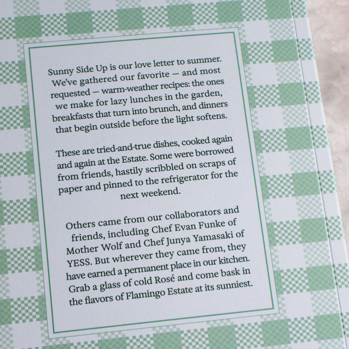 Sunny Side Up Recipe Book