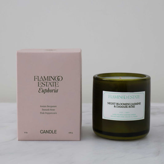 Night Blooming Jasmine & Damask Rose Candle