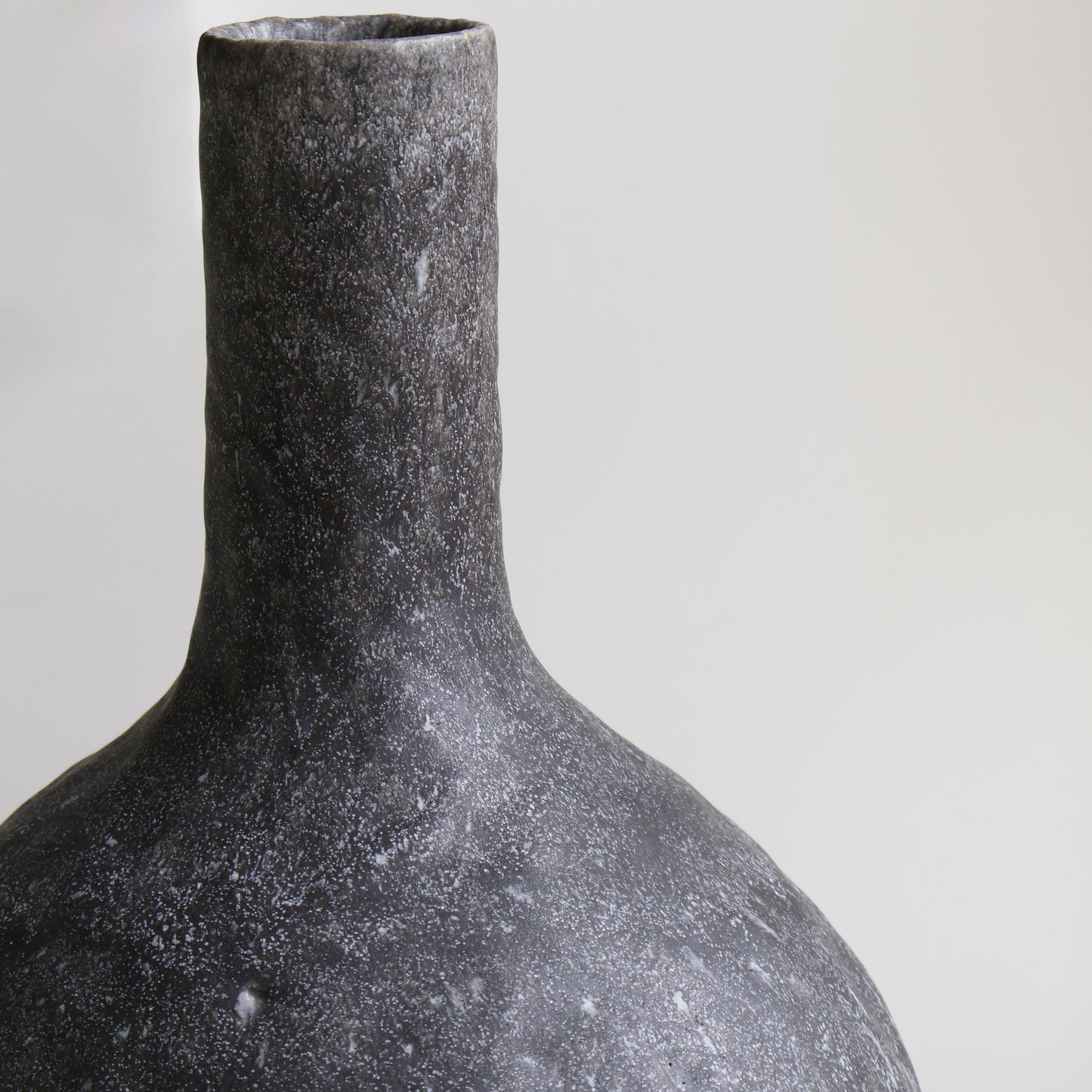 Speckled Black Sphere Bottle