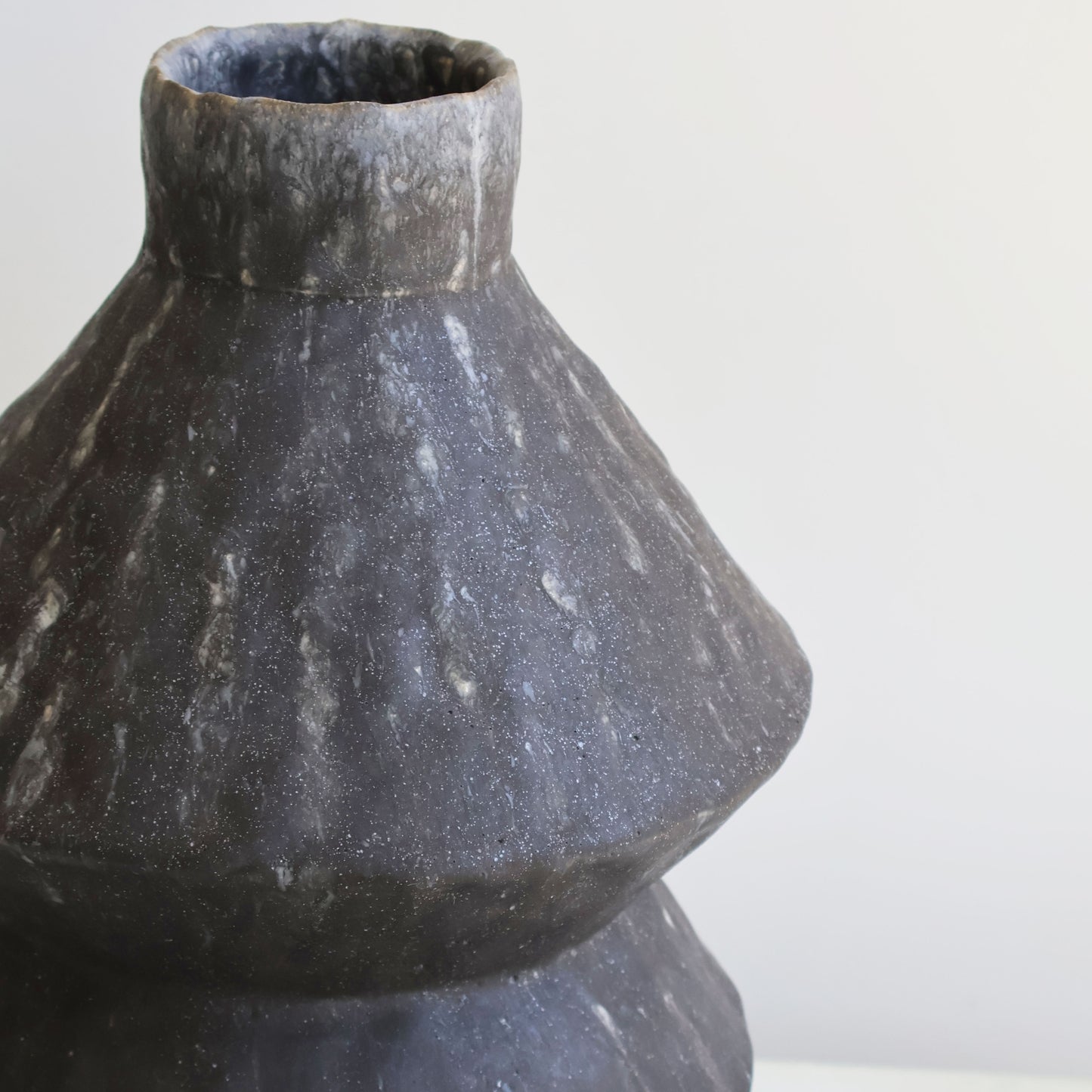 Speckled Black Zig Zag Bottle