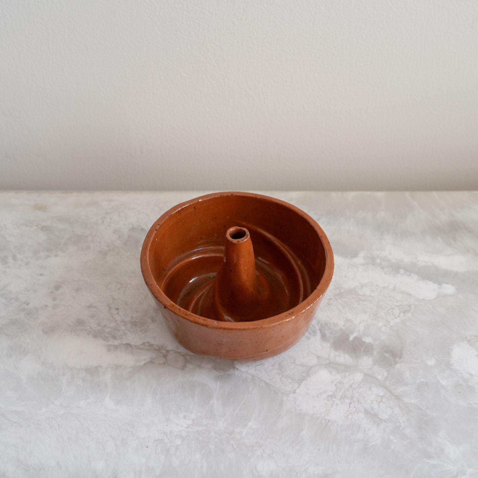 Baking dish for two people with tub. Bundt pan small handmade pottery – Traditions Pottery