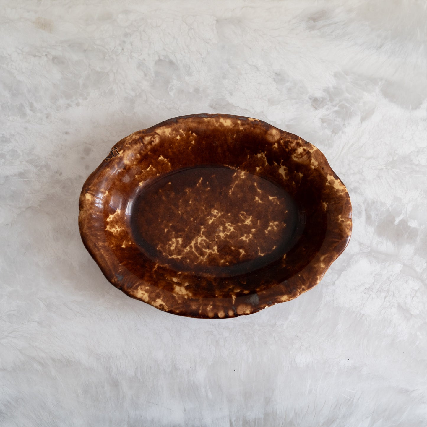 Large Vintage Serving Bowl