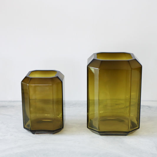 Olive Jewel Vases