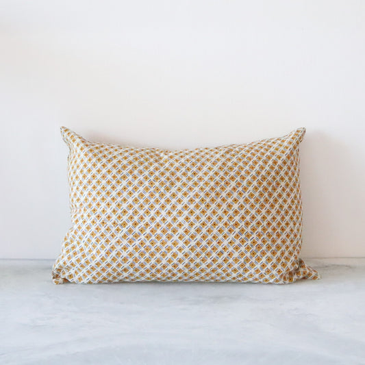 Jodha Linen Pillow - 14" x 20"