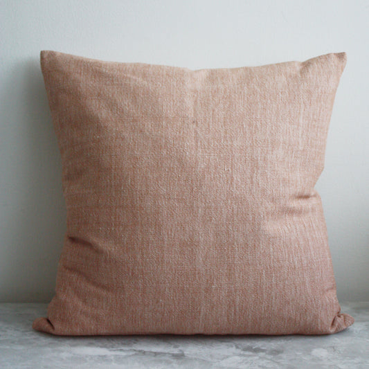 Raw Solids in Blush Pillow - 22”