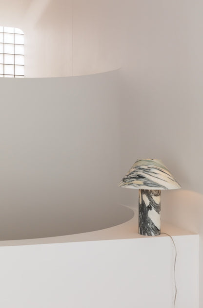 Arabescato Pillar Stone Light