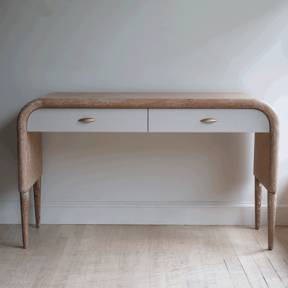 White Washed Oak Desk