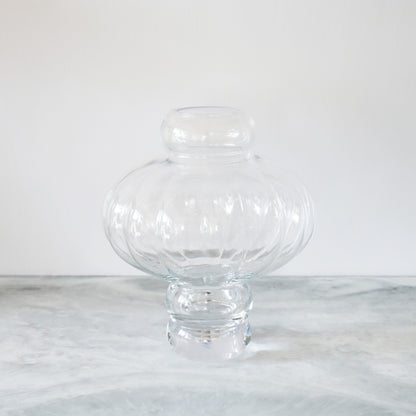 Clear Medium Balloon Vase
