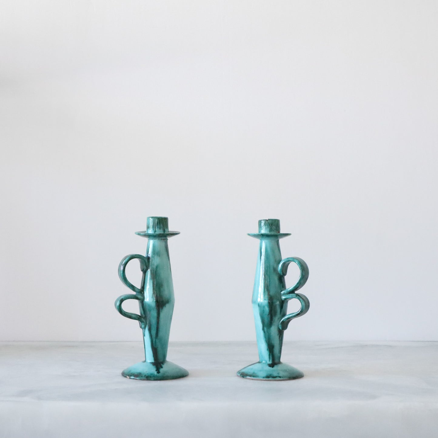 Pair of Vintage Austrian Candlesticks