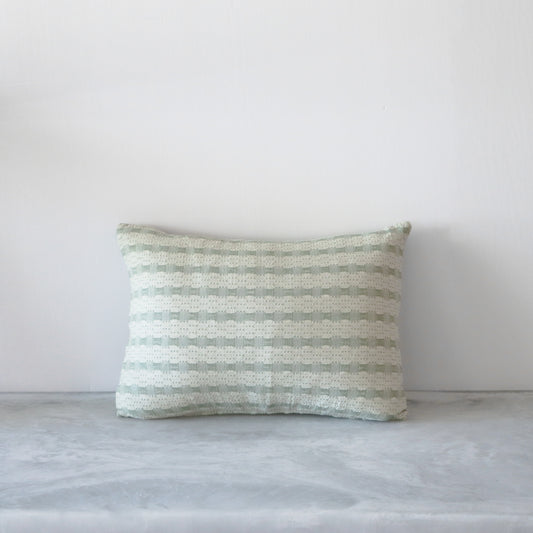 Seafoam Lacey Pillow - 15"x20"