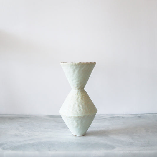 Seafoam Zig Zag Diamond with Funnel