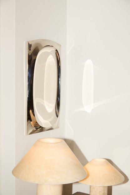 Brodzki Mirror - Nickel / 530MM