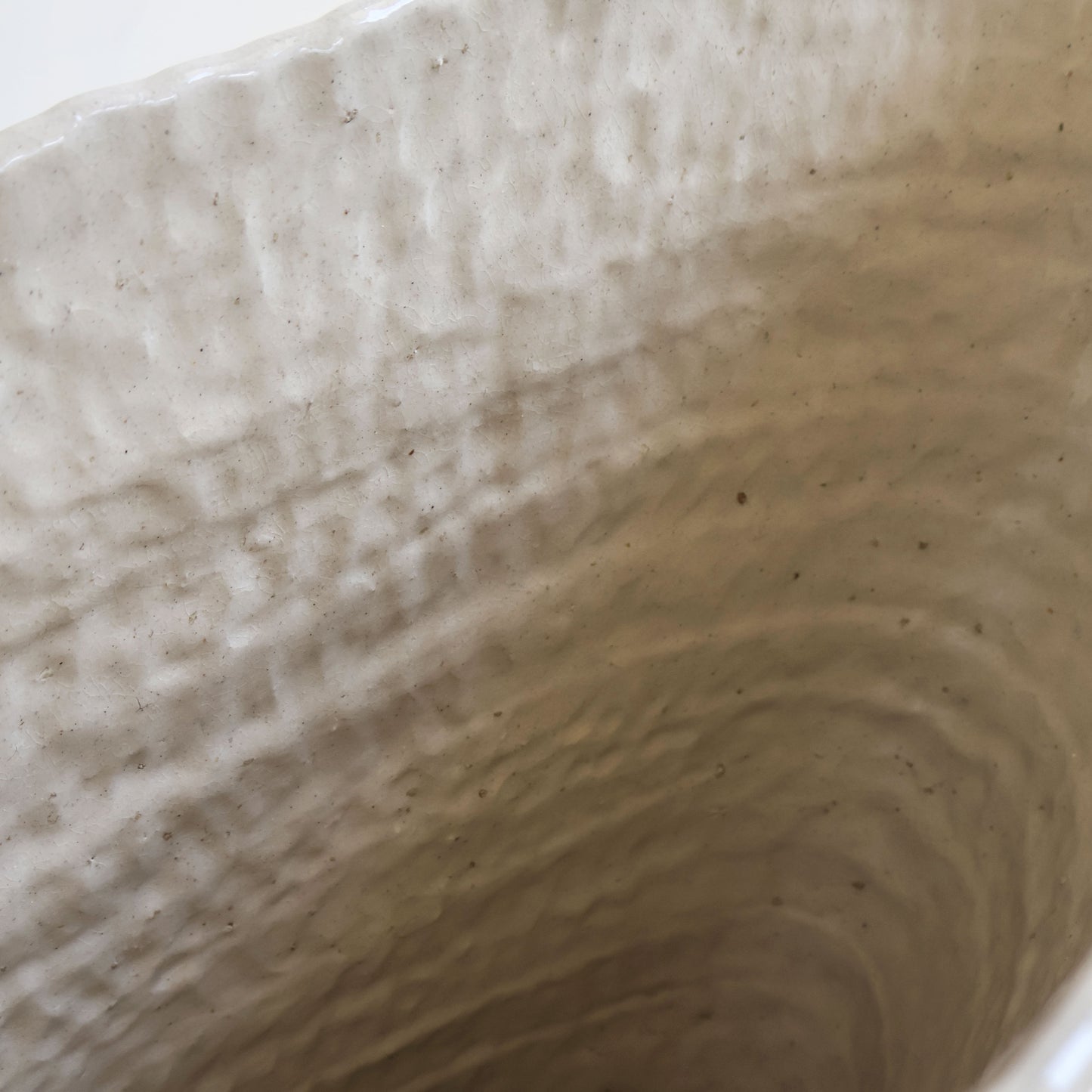Large Oval Ceramic Vase by Ariane Leiter