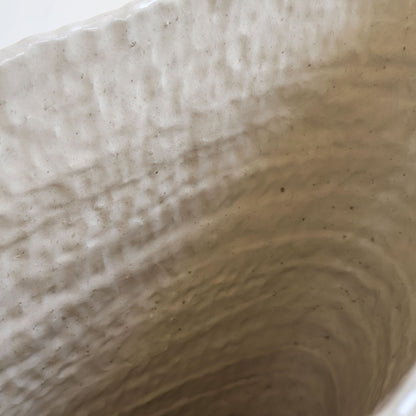 Large Oval Ceramic Vase by Ariane Leiter