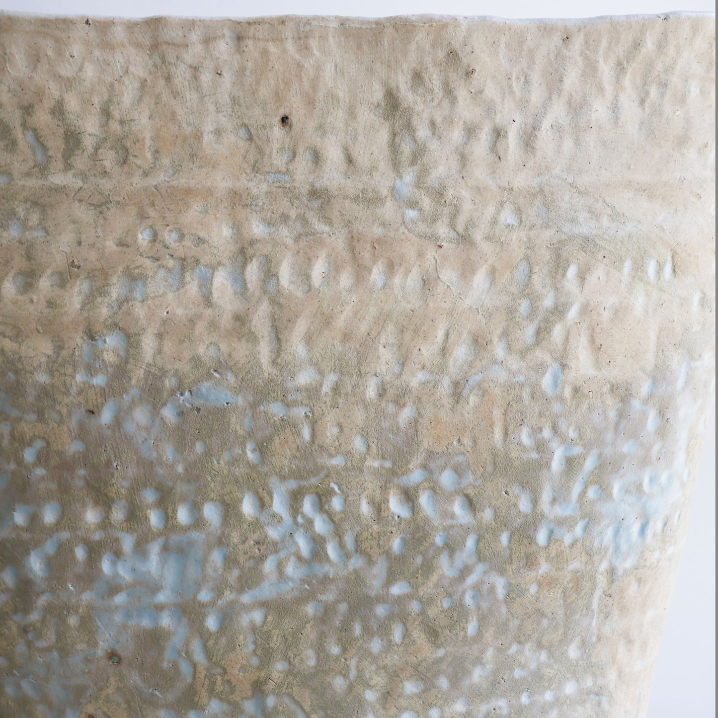 Large Oval Ceramic Vase by Ariane Leiter