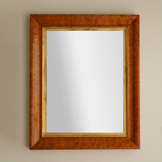 Vintage Maple Mirror