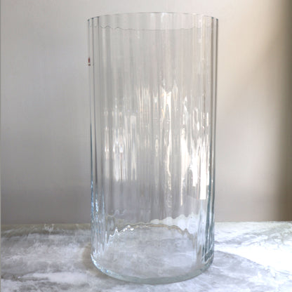 Carlo Moretti Ribbed Glass Vase