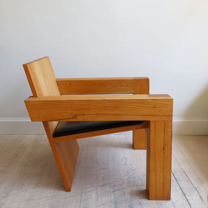Pair of Vintage Elmwood Chairs
