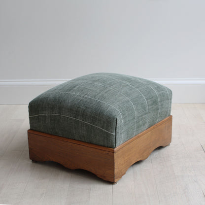 Vintage Upholstered Footstool