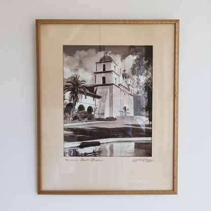 Santa Barbara Mission by J. Walter Collinge
