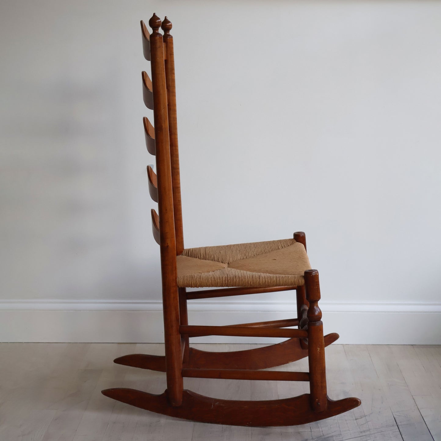 Ladder Back Antique Rocker