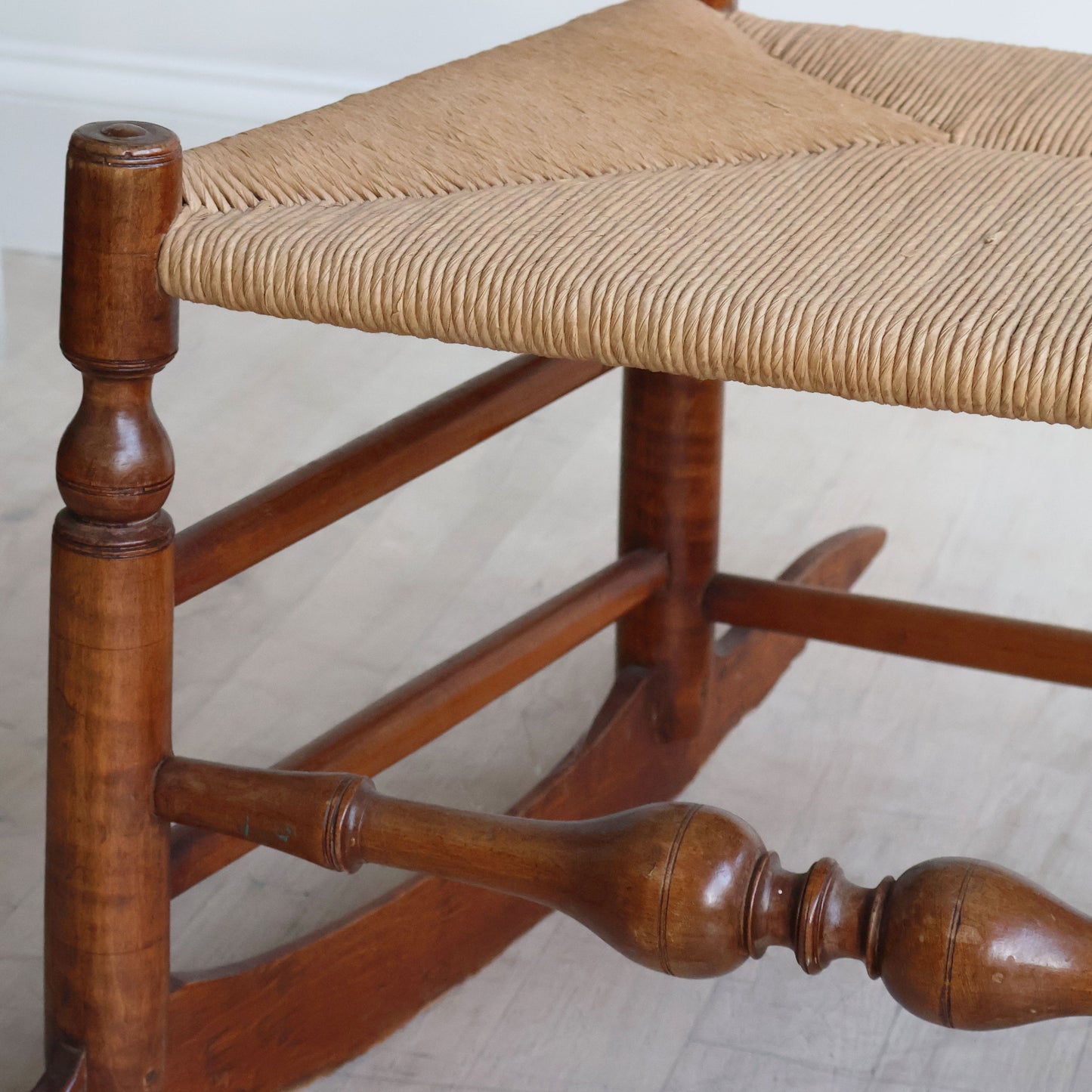 Ladder Back Antique Rocker