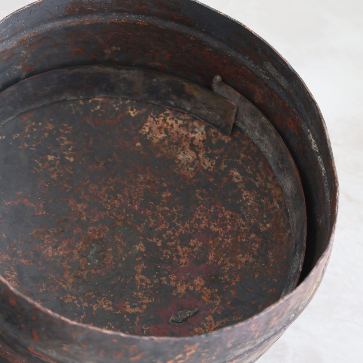 Greek Lidded Copper Cooking Pot
