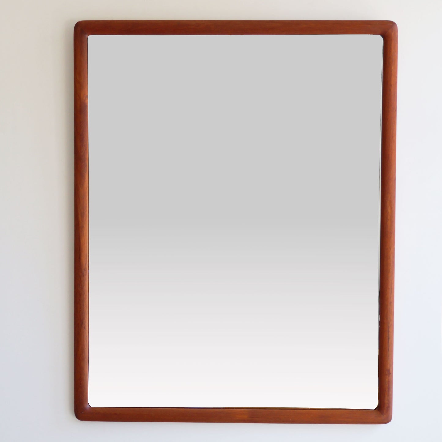 Mid Century Teak Frame Mirror
