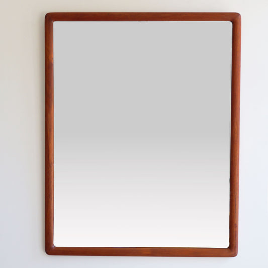 Mid Century Teak Frame Mirror