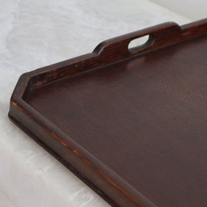 Vintage Oak Serving Tray