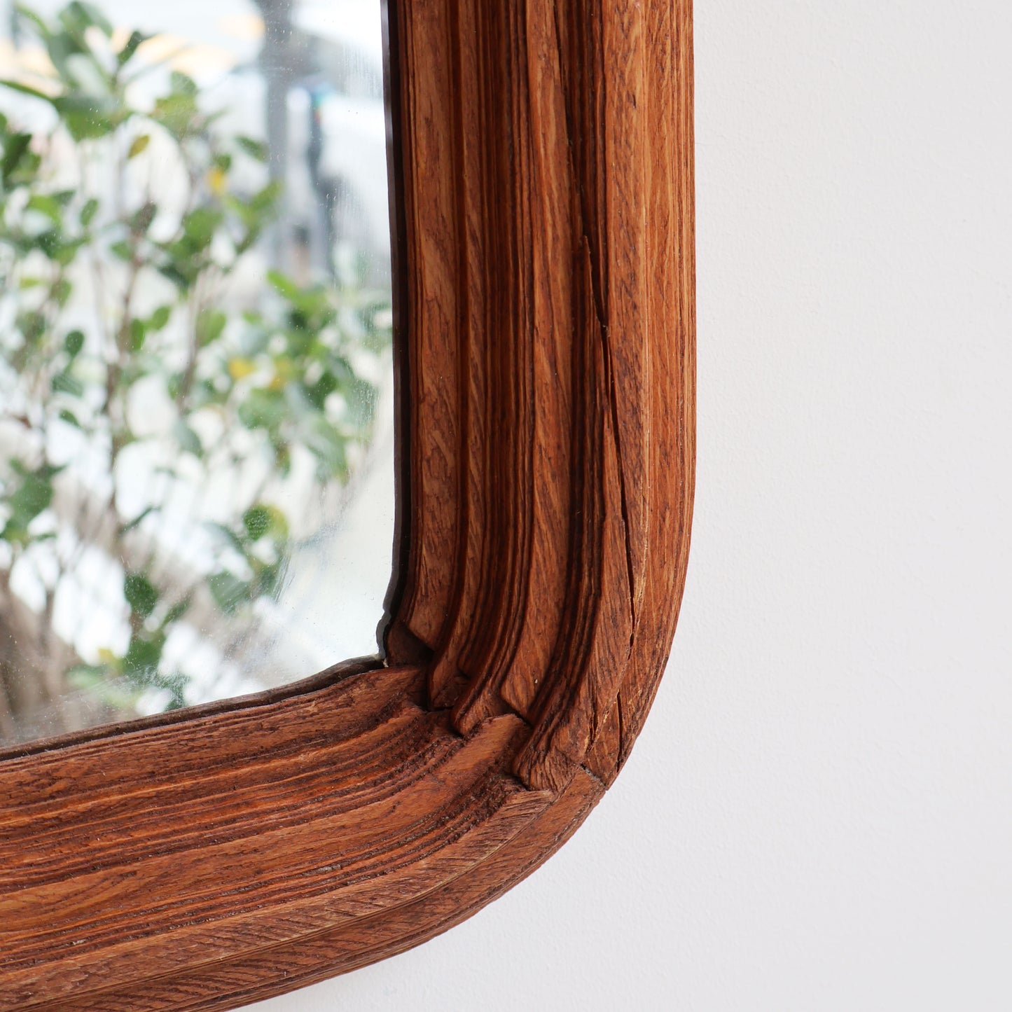 Vintage Wooden Mirror