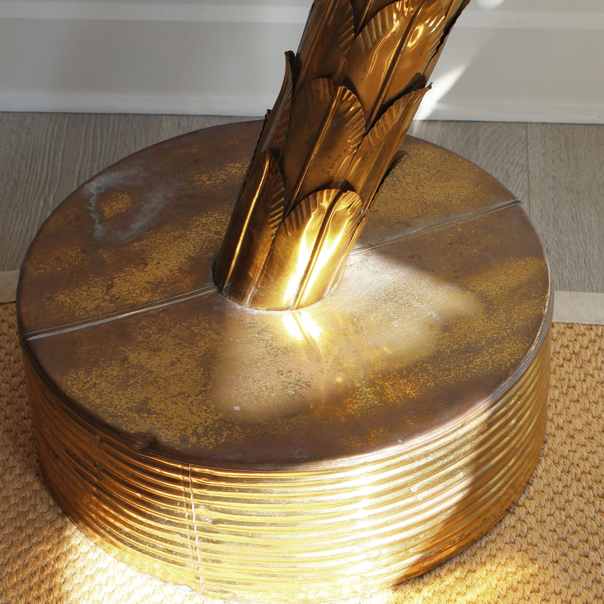 Brass Palm Tree