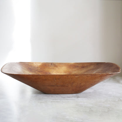 Rectangular Wooden Dough Bowl
