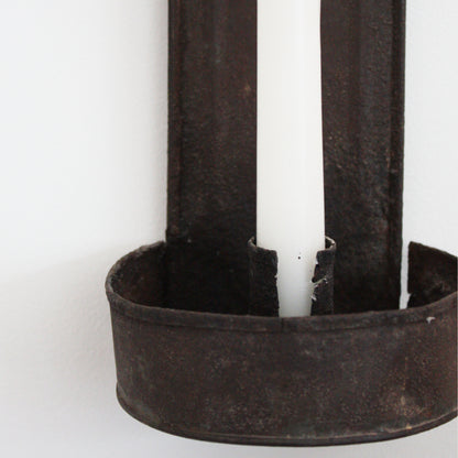 Tin Wall Candleholder