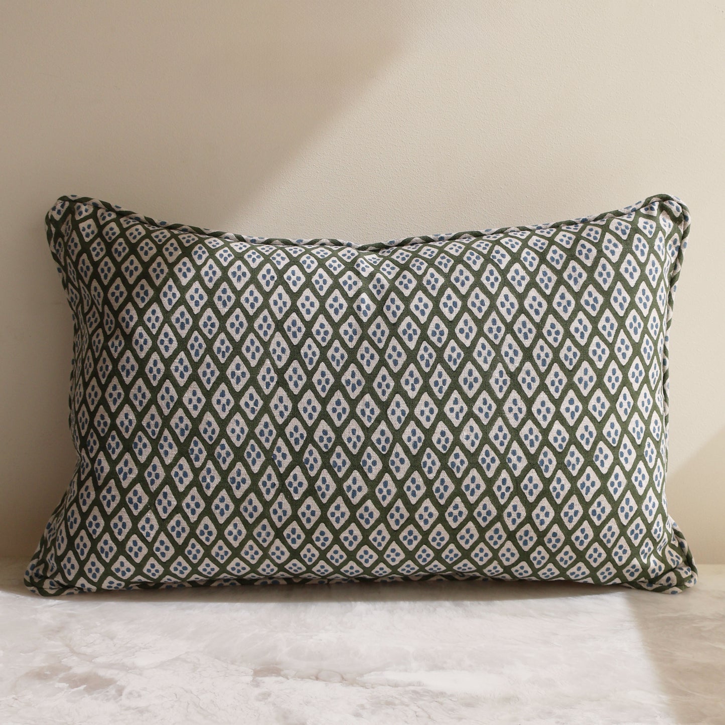 Orvietto Thyme Lumbar Pillow 14"x22"