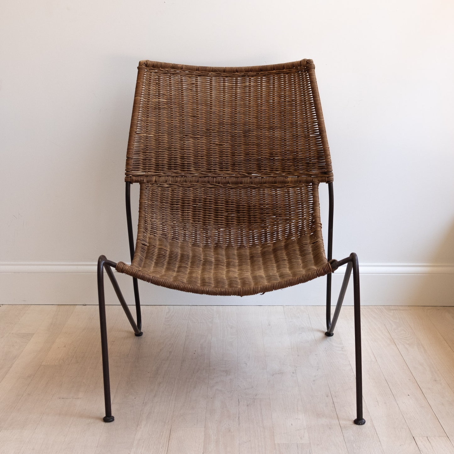 Vintage Rattan Lounge Chair