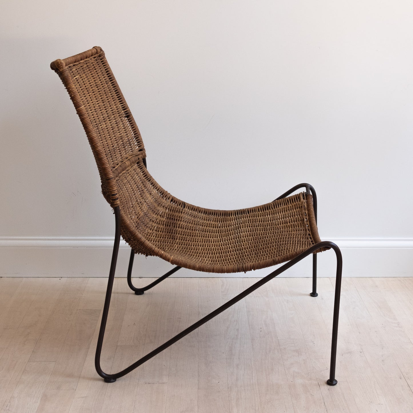 Vintage Rattan Lounge Chair