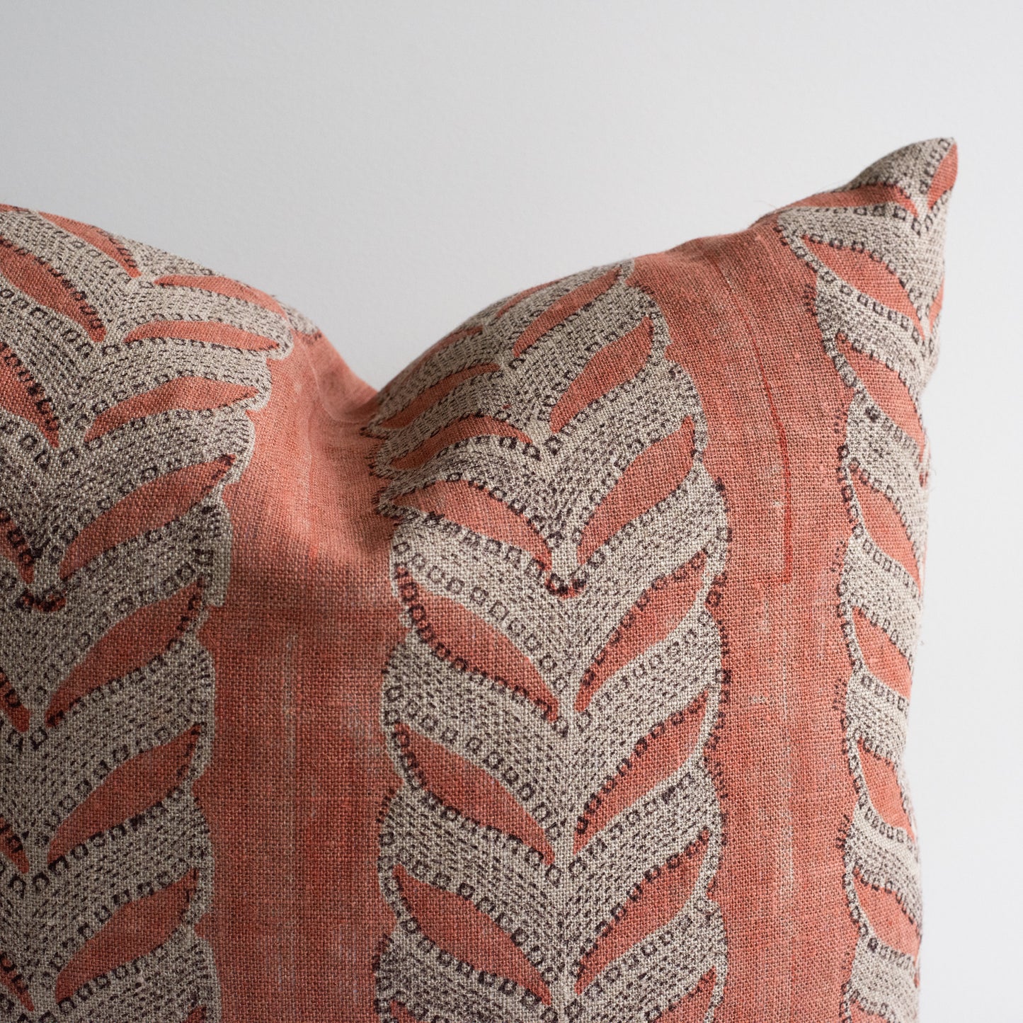 Claire Pillow in Coral