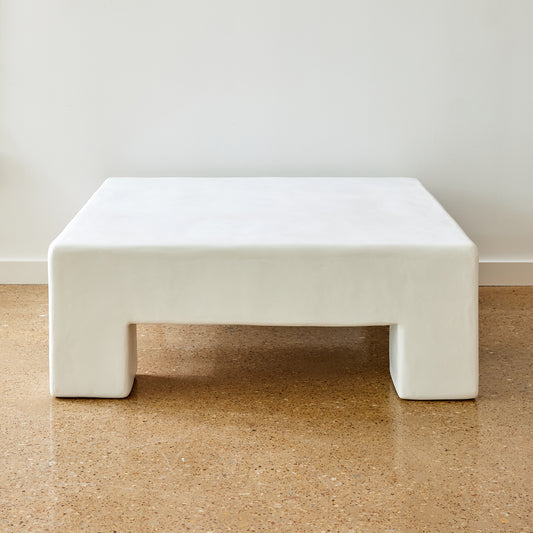 Scout Plaster Coffee Table