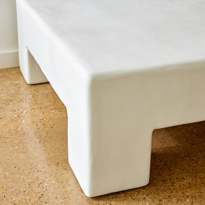 Scout Plaster Coffee Table