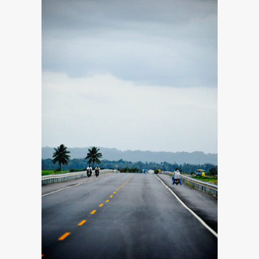 Photograph by César Ancelle-Hansen titled Autoroute, Dominican Republic