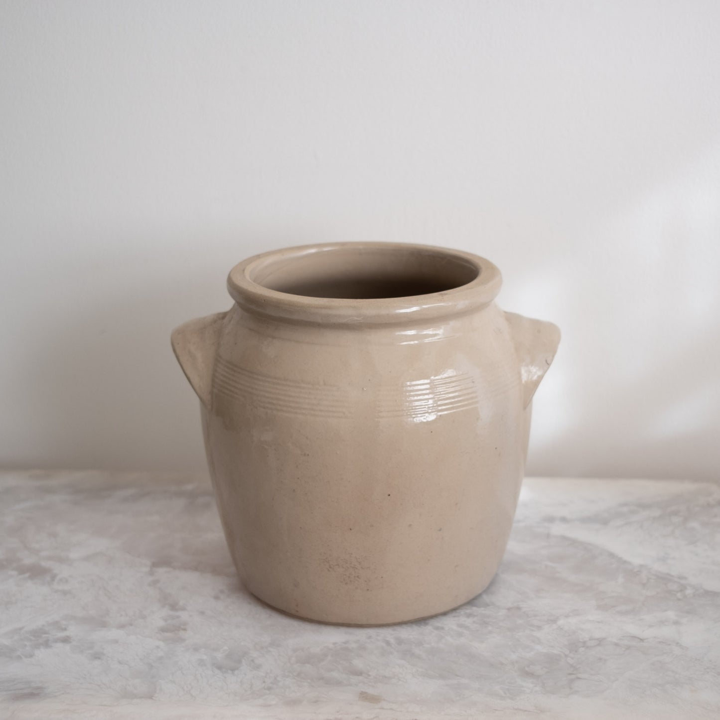 Large French Confit Pot