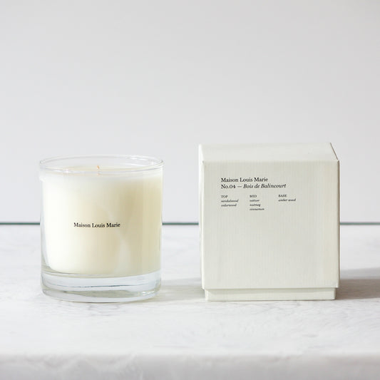 Maison Louise Marie candle Number Four Bois De Balincourt