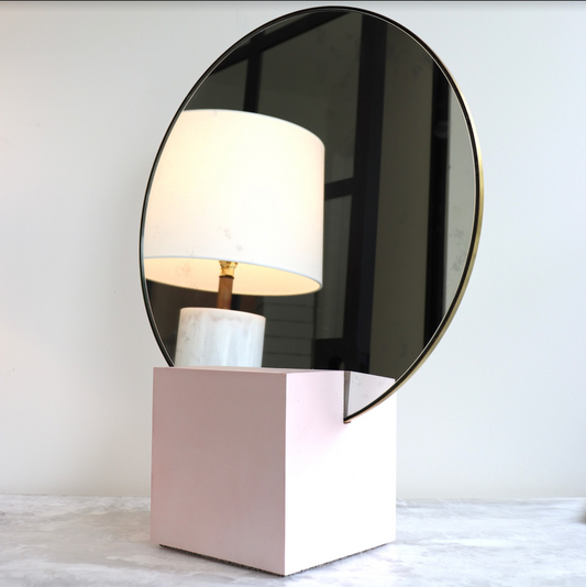 Custom Slash Vanity Mirror