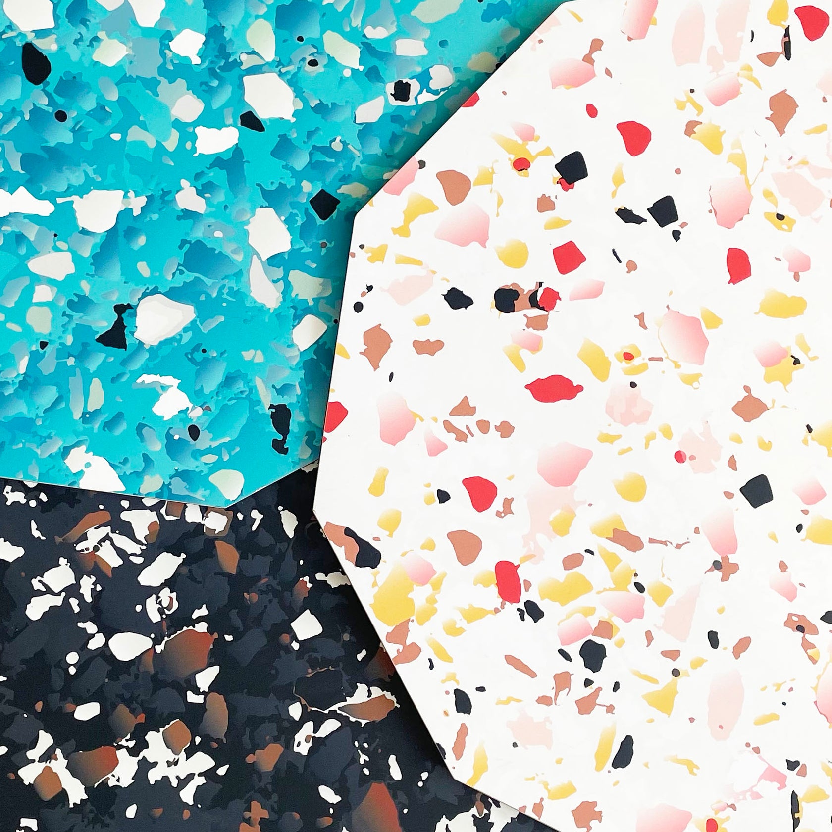Terrazzo Placemats Anyon Design and Atelier