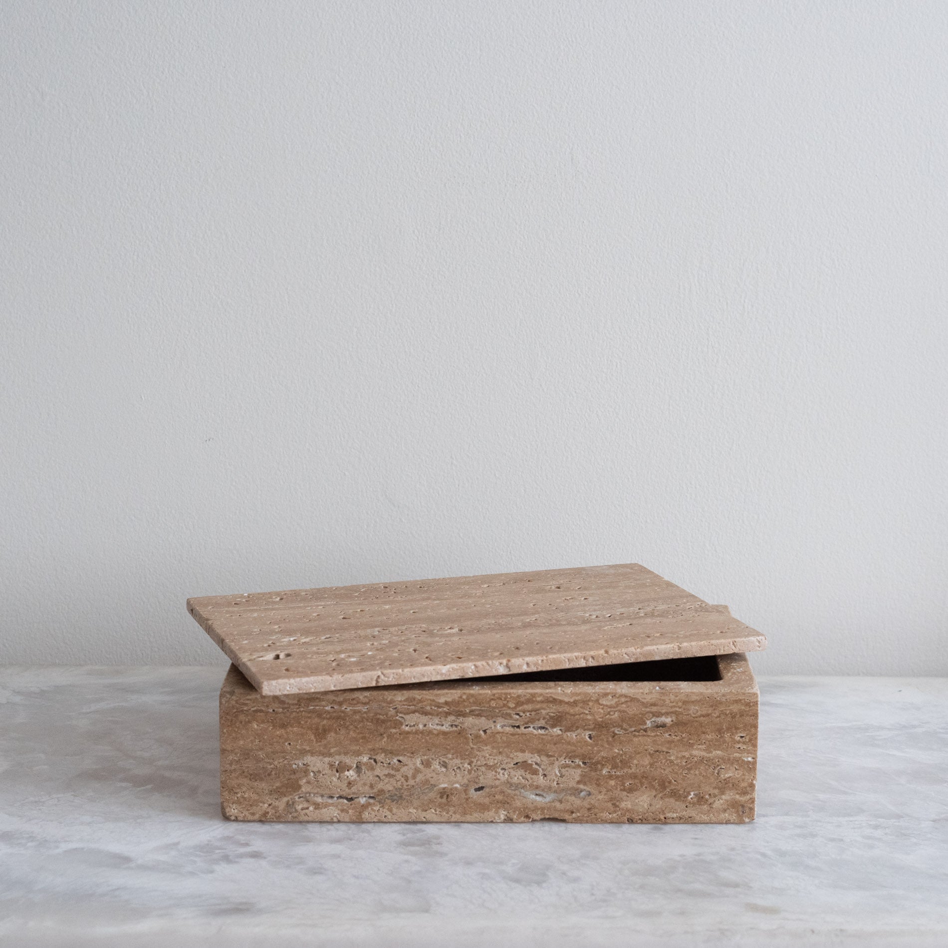 Big Box in Travertine – Anyon Design and Atelier