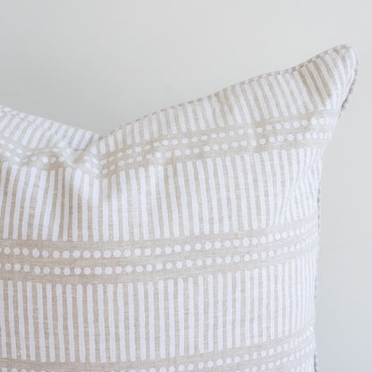 Dash Dot Chalk Pillow