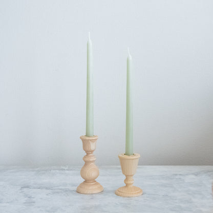 10" Everyday Taper Candle Pair